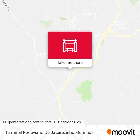 Terminal Rodoviário De Jacarezinho map