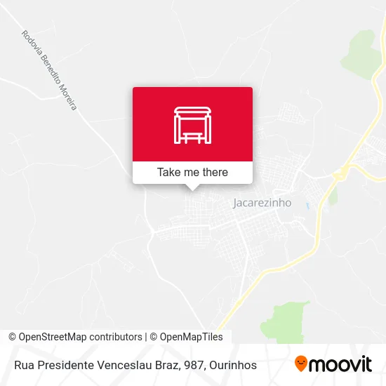 Rua Presidente Venceslau Braz, 987 map