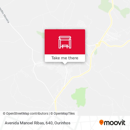 Avenida Manoel Ribas, 640 map