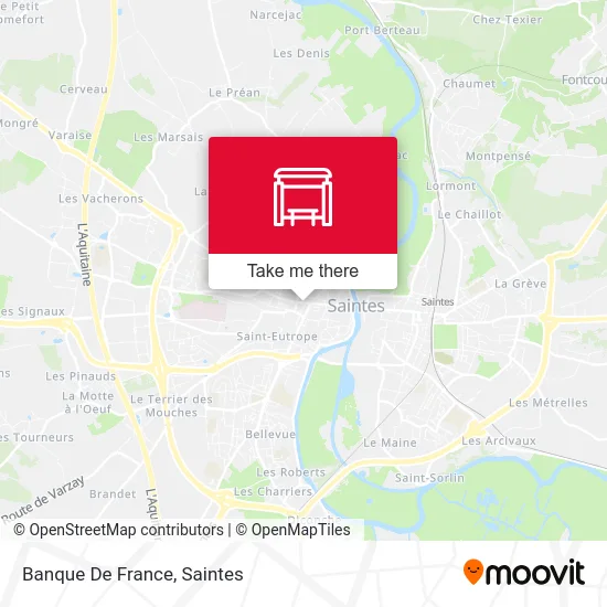 Banque De France map