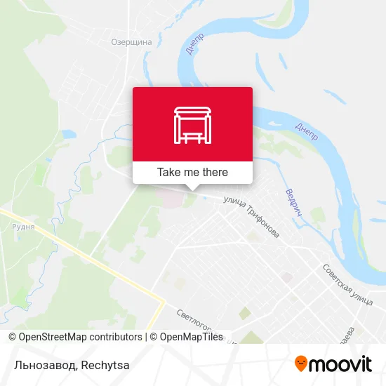 Льнозавод map