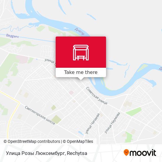 Улица Розы Люксембург map
