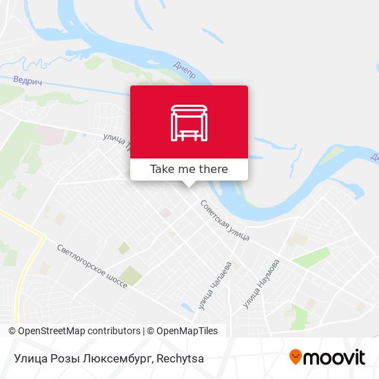 Улица Розы Люксембург map