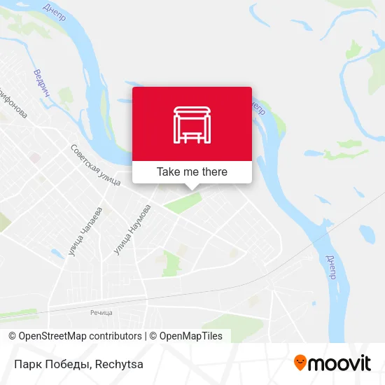 Парк Победы map