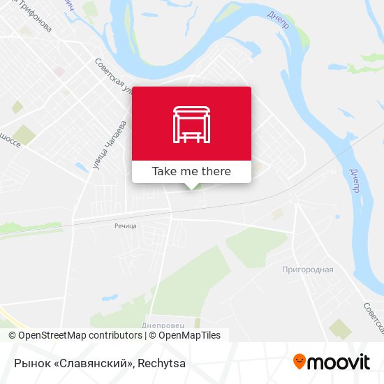 Рынок «Славянский» map