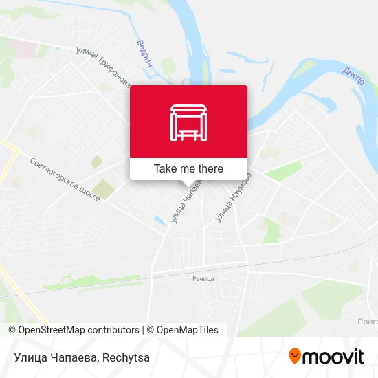 Улица Чапаева map