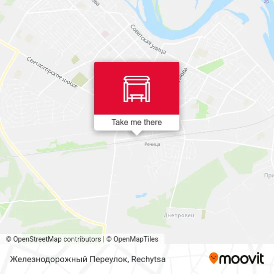 Железнодорожный Переулок map