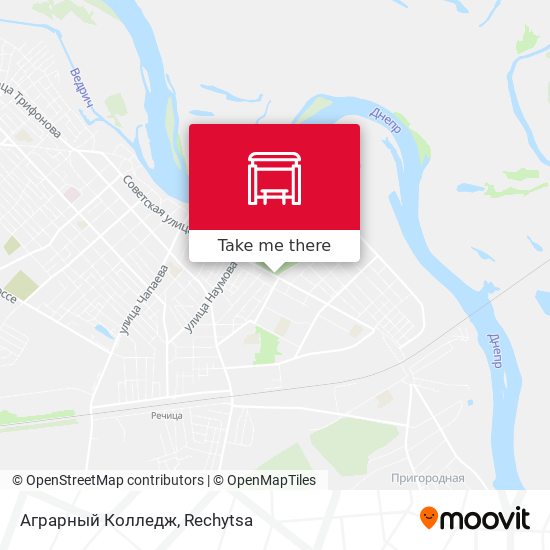 Аграрный Колледж map