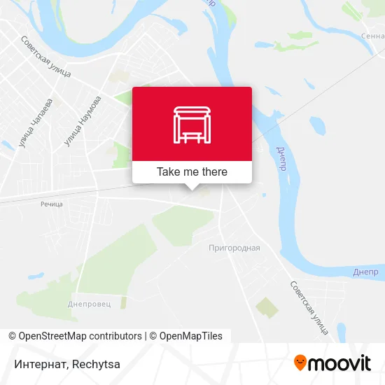 Интернат map