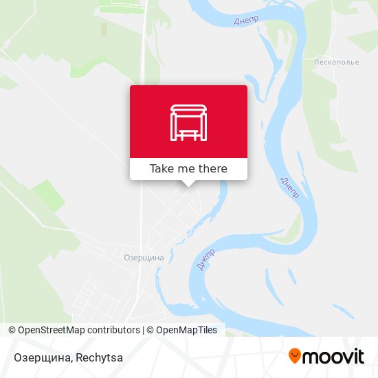 Озерщина map