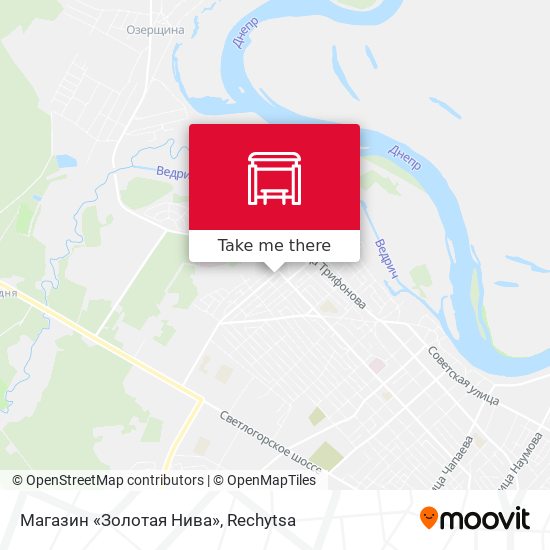 Магазин «Золотая Нива» map