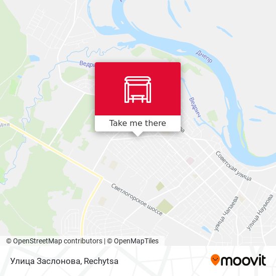 Улица Заслонова map