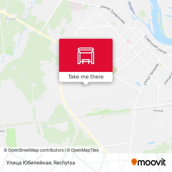 Улица Юбилейная map