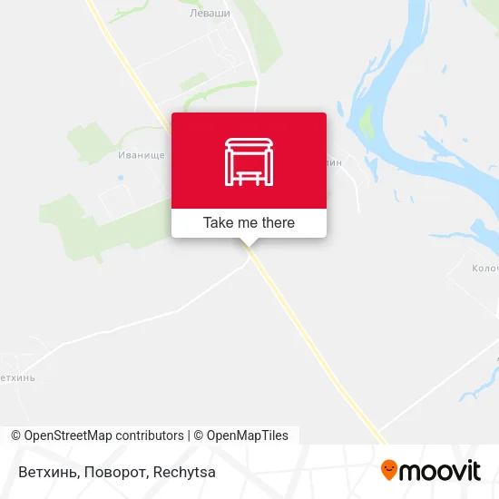 Ветхинь, Поворот map