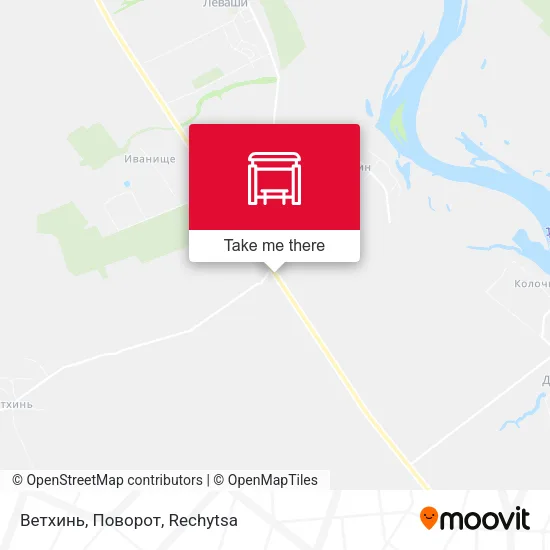 Ветхинь, Поворот map