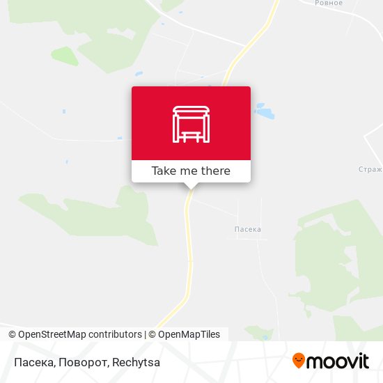 Пасека, Поворот map