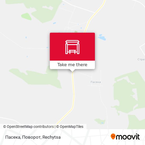 Пасека, Поворот map