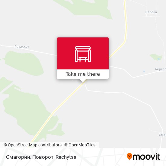 Смагорин, Поворот map