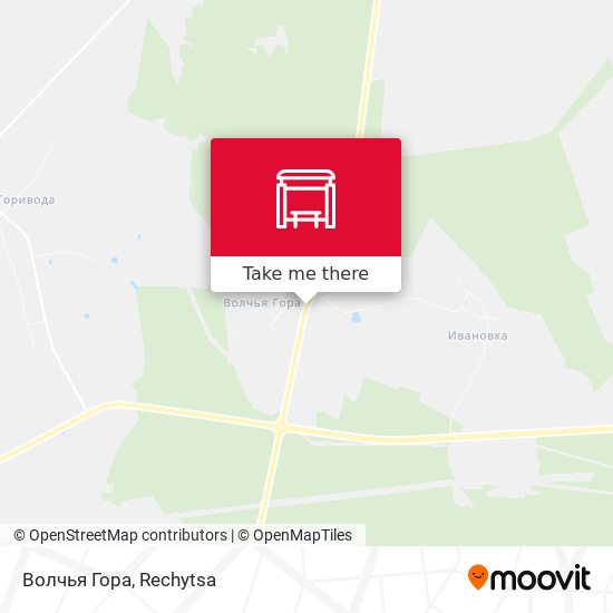 Волчья Гора map