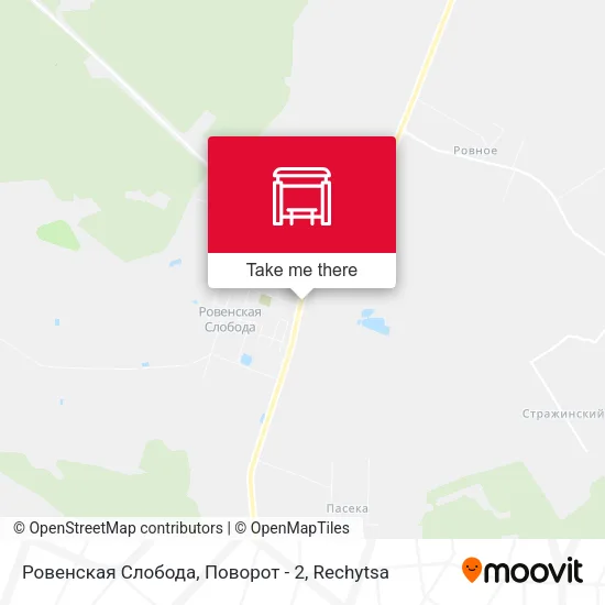 Ровенская Слобода, Поворот - 2 map