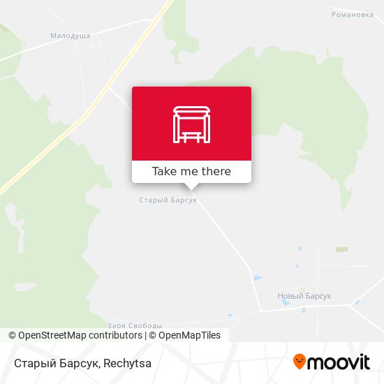 Старый Барсук map