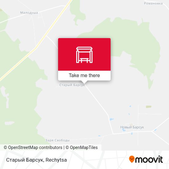 Старый Барсук map