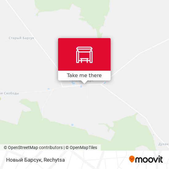 Новый Барсук map