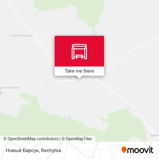 Новый Барсук map