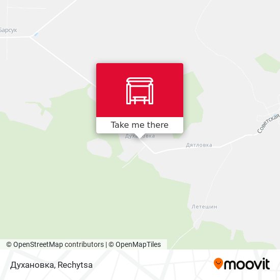 Духановка map