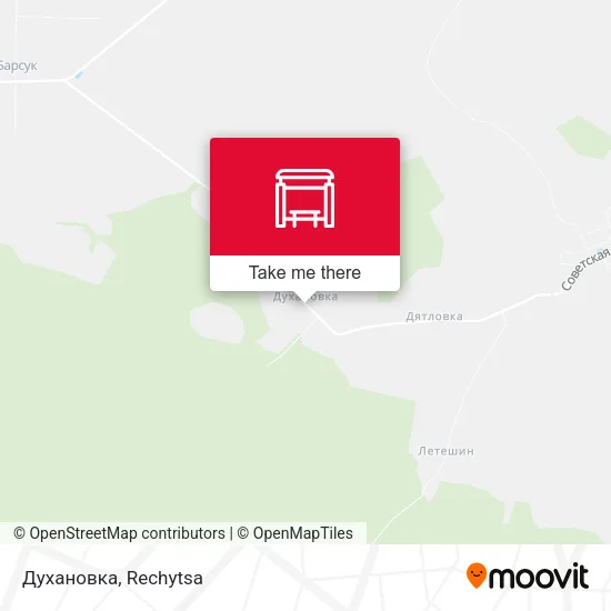Духановка map