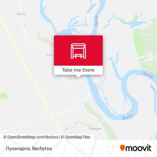 Луначарск map