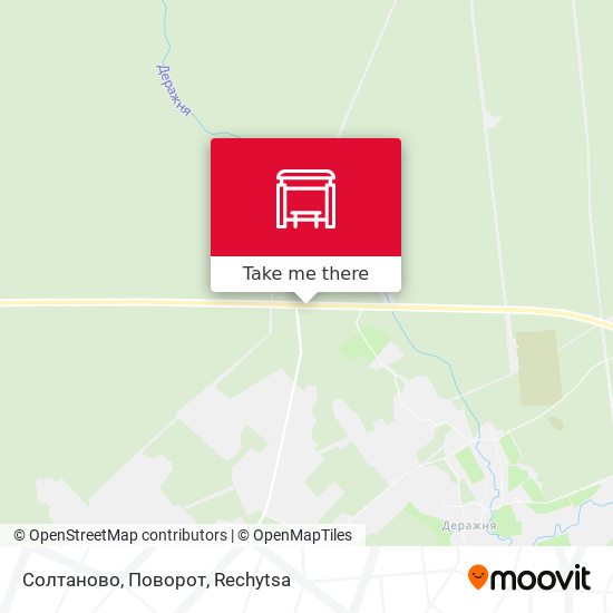 Солтаново, Поворот map