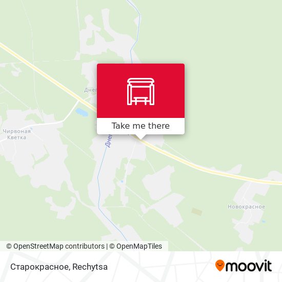 Старокрасное map