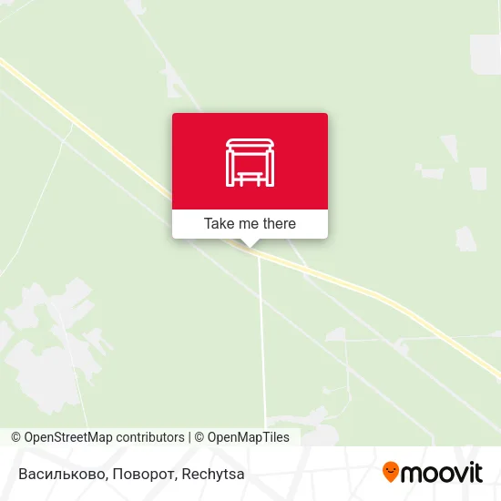 Васильково, Поворот map