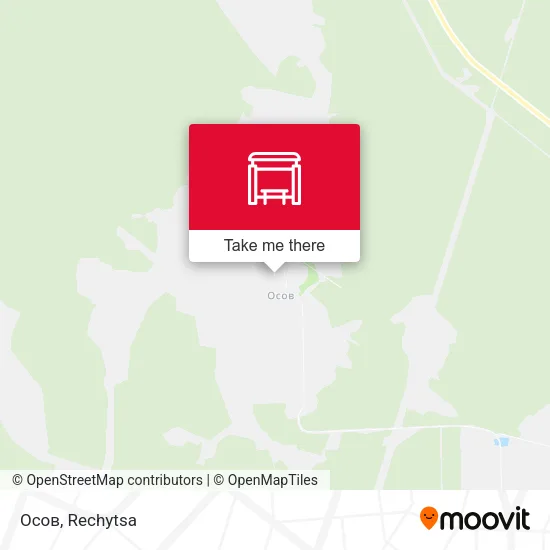 Осов map