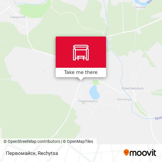Первомайск map