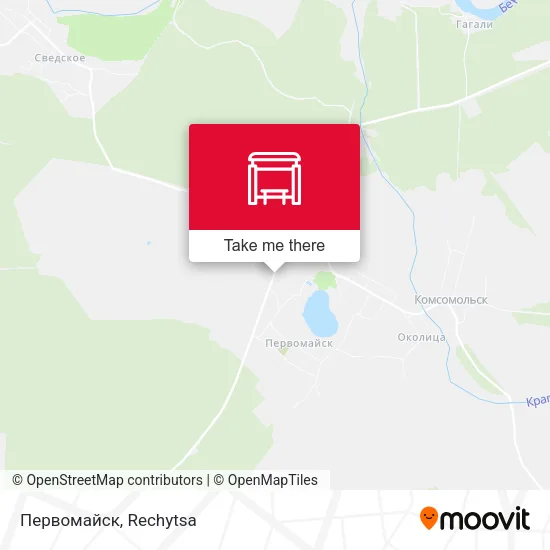 Первомайск map