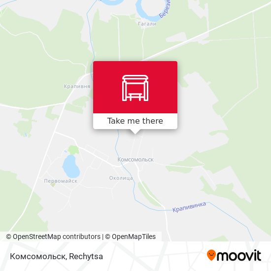 Комсомольск map