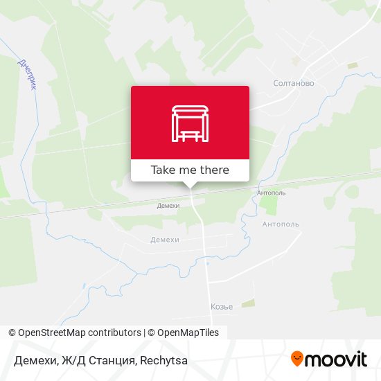 Демехи, Ж/Д Станция map