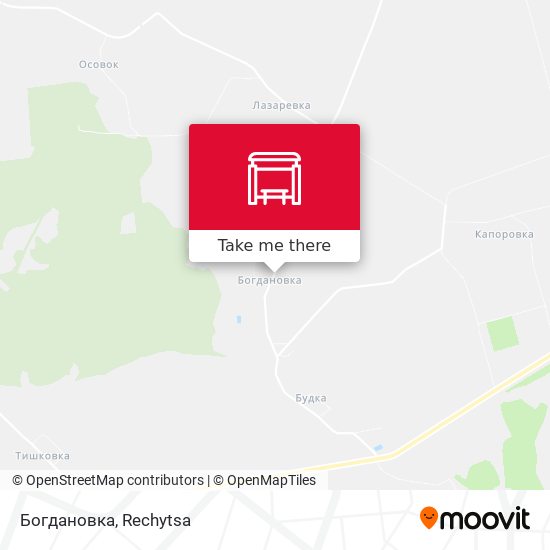 Богдановка map