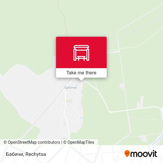 Бабичи map