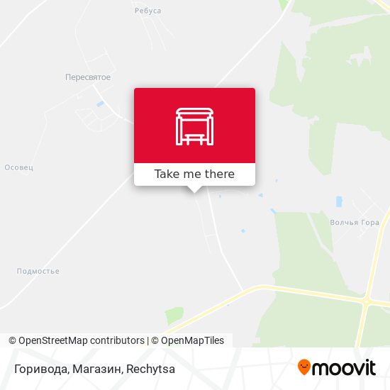 Горивода, Магазин map