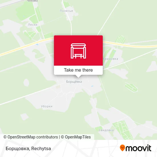 Борщовка map