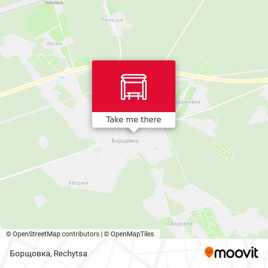 Борщовка map