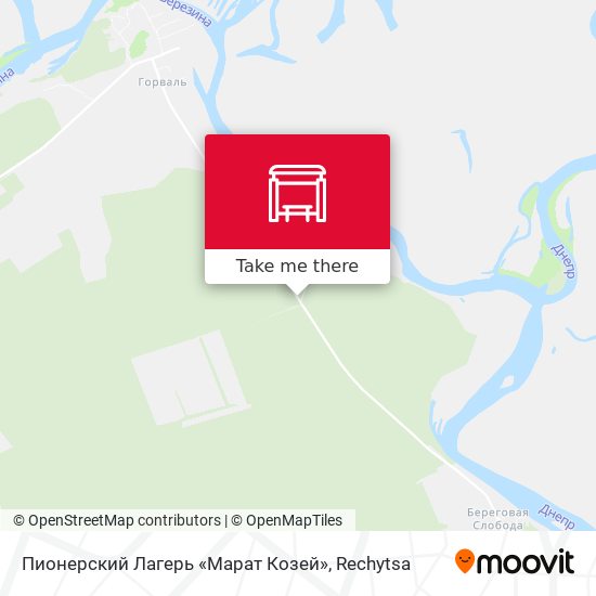 Пионерский Лагерь «Марат Козей» map