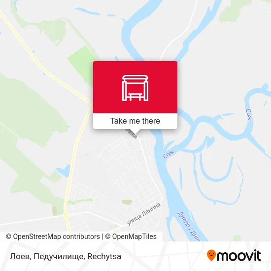 Лоев, Педучилище map