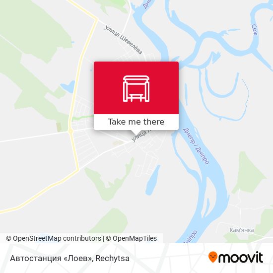 Автостанция «Лоев» map