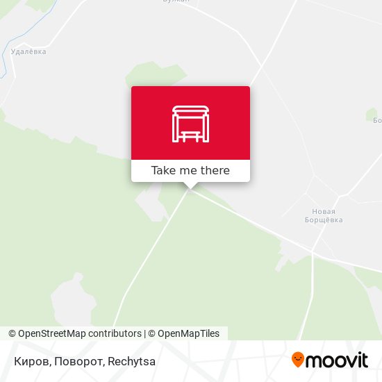 Киров, Поворот map