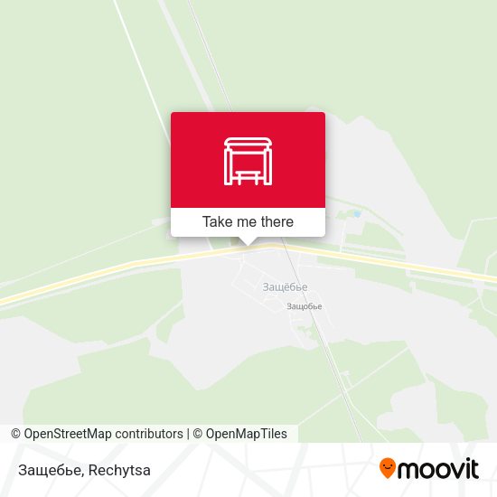 Защебье map