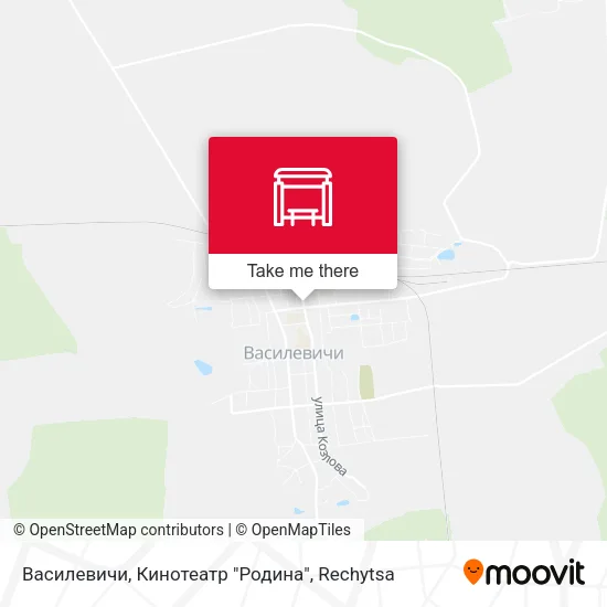 Василевичи, Кинотеатр "Родина" map